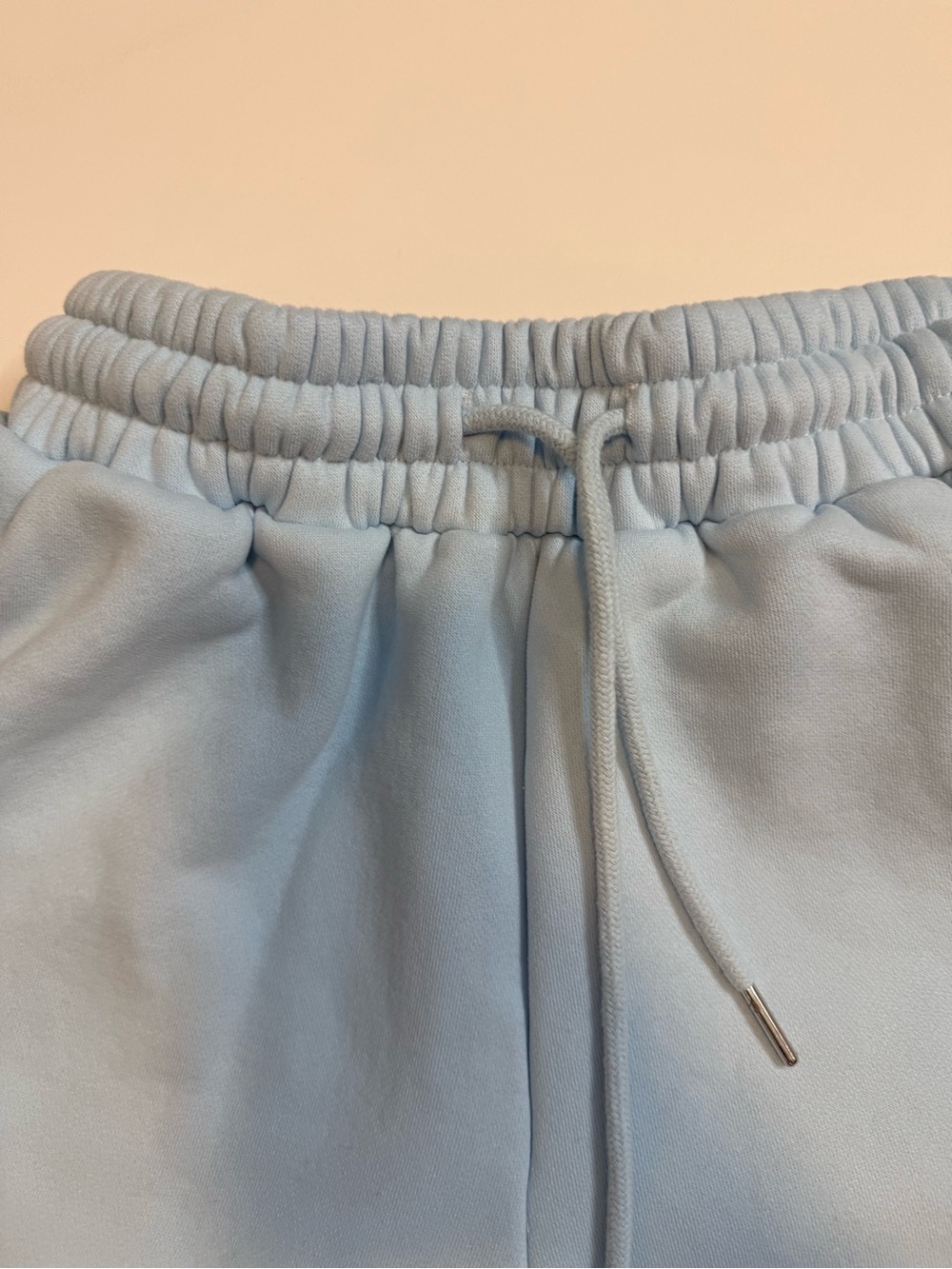 Comfrt Collection Pastel Edit Fleece Lounge Shorts Blue Size Small - Picture 4 of 10